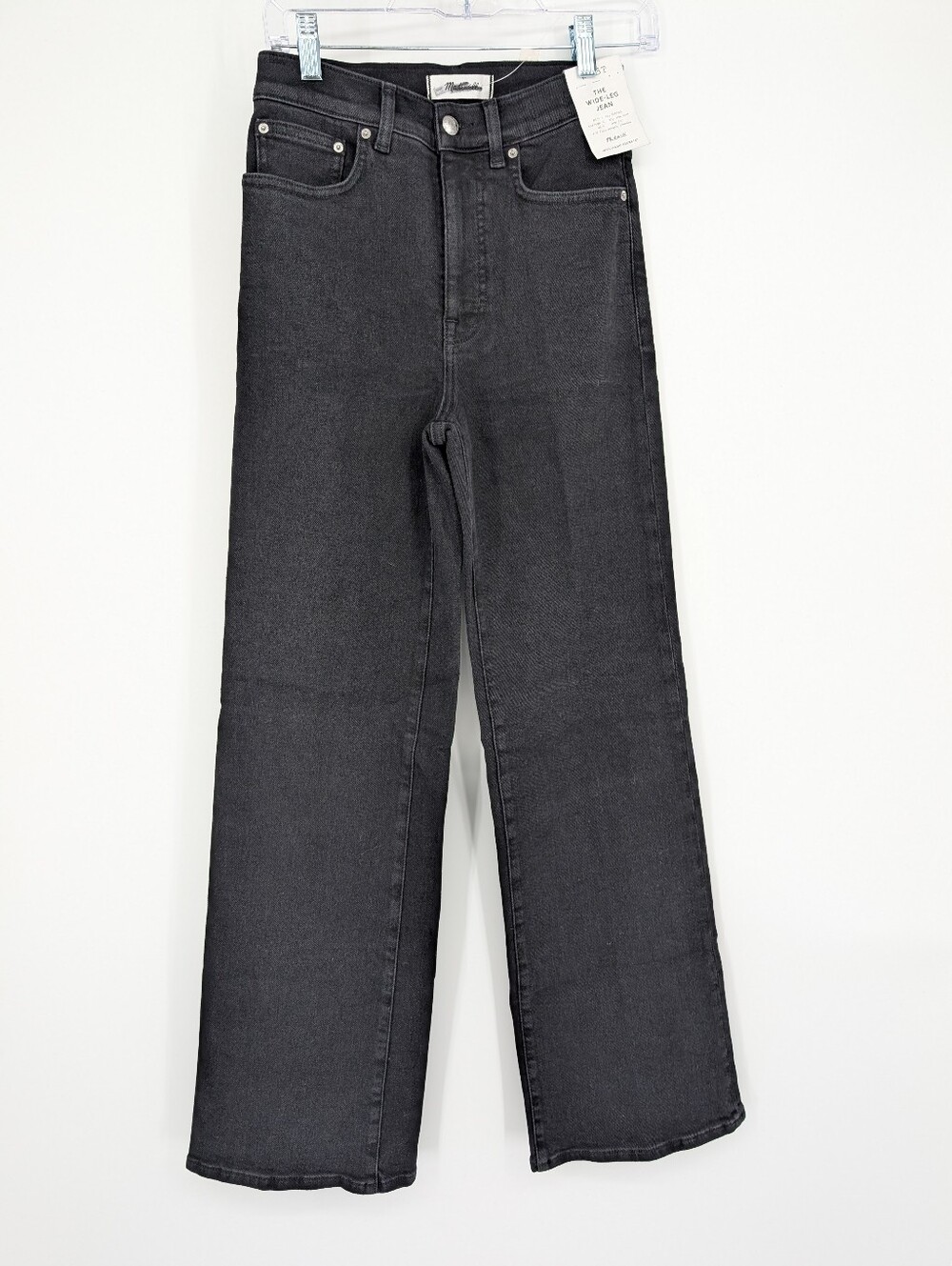Madewell The Tall Wide-Leg Jean in Super Stretch NW626 Size 25 Tall NWT - Picture 5 of 8